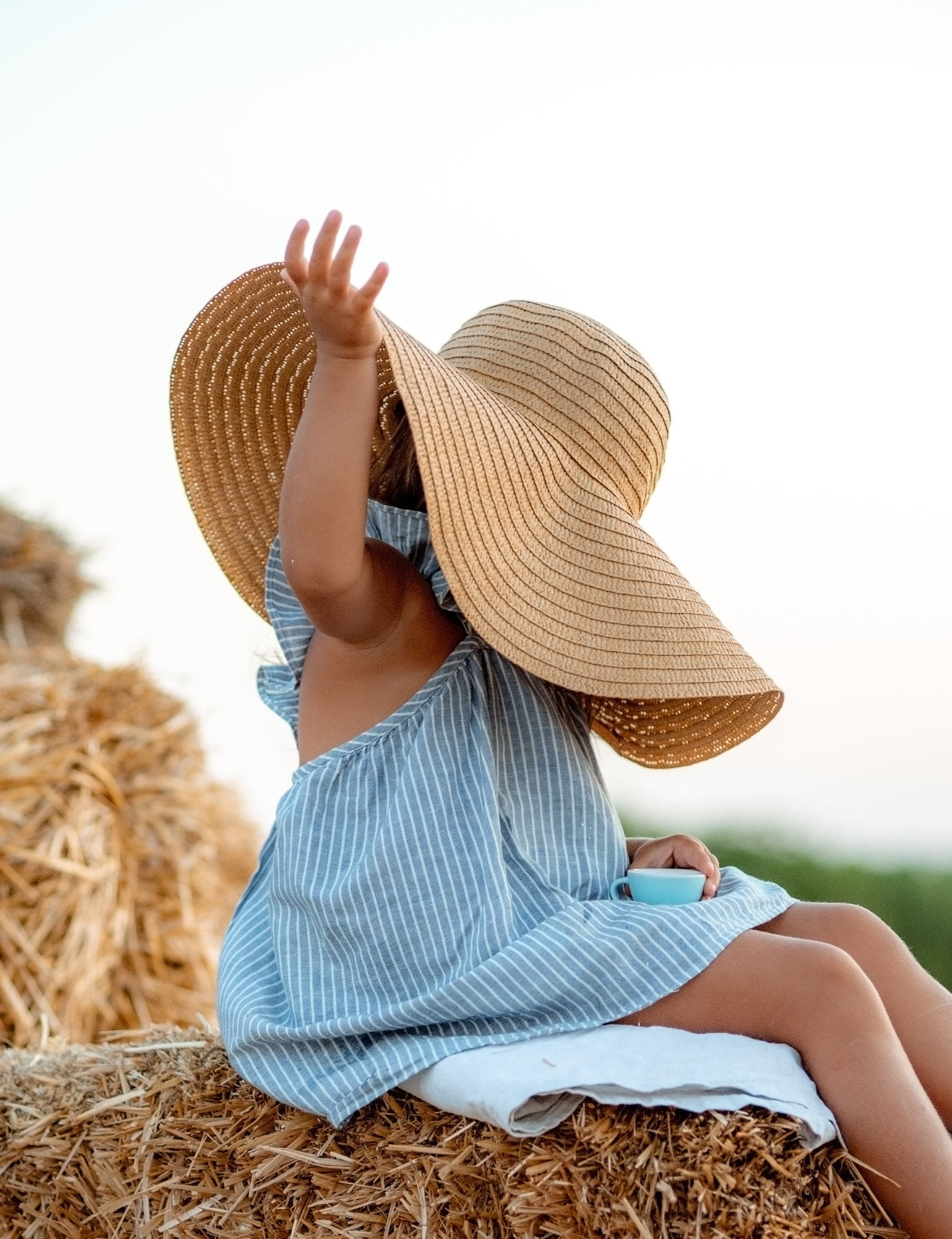 Chapeau anti-uv enfant